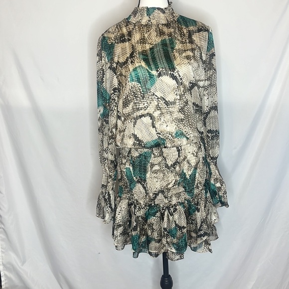 Buddy Love snakeprint mini dress - Picture 2 of 9